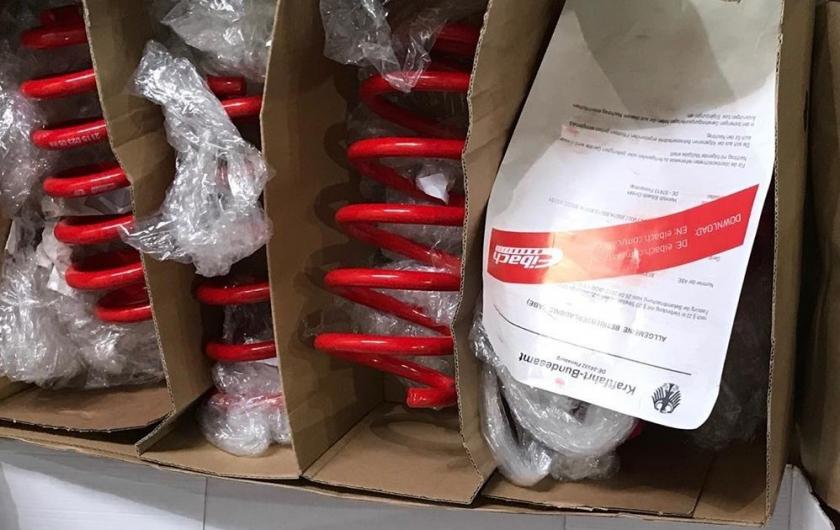 пружины задней подвески ауди