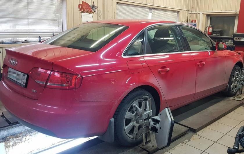 сход развал Ауди А4