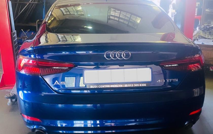 Ауди А5 в автосервисе