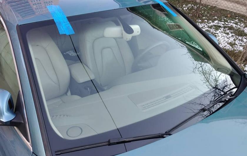 новое лобовое стекло на Ауди А5