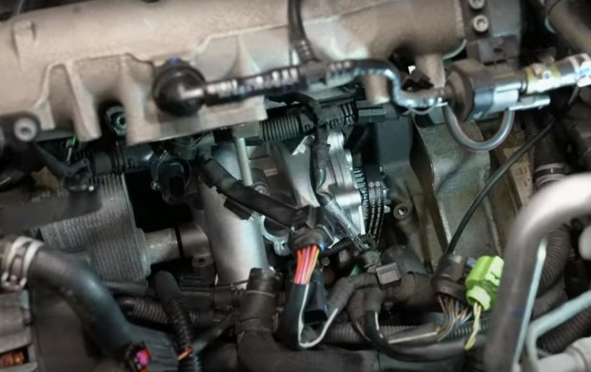 замена ремня помпы Ауди А5