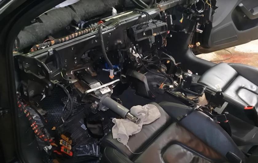 Замена радиатора печки Ауди А5