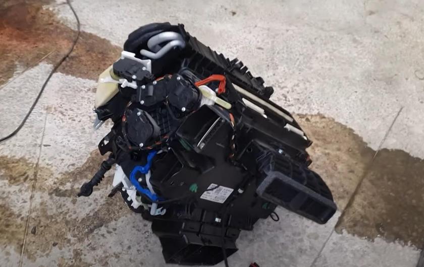 Блок радиатора печки Ауди А5