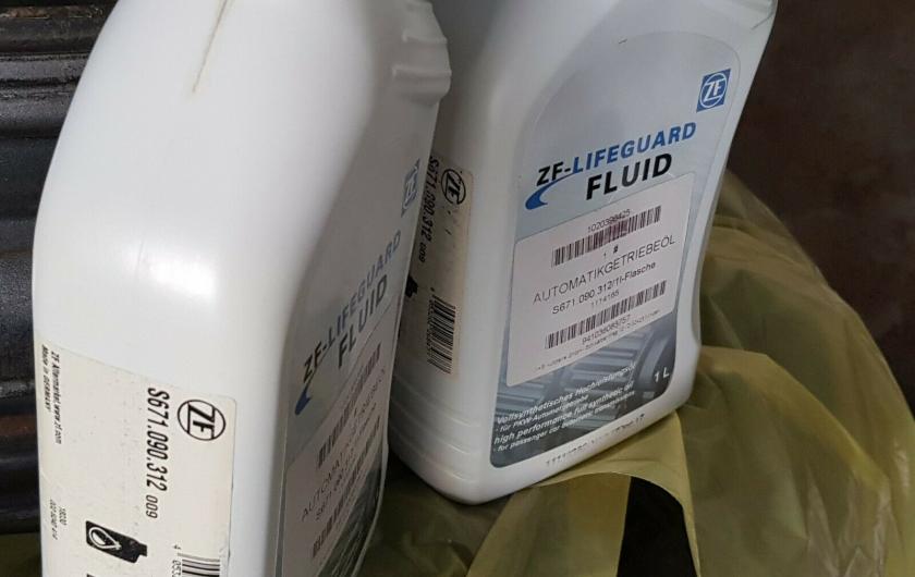 трансмиссионное масло ZF