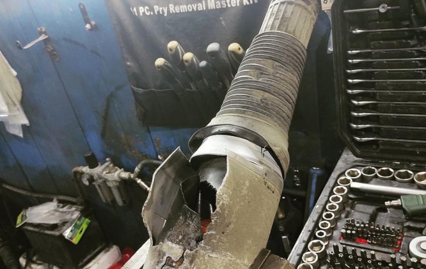 неисправный пневмобаллон Ауди