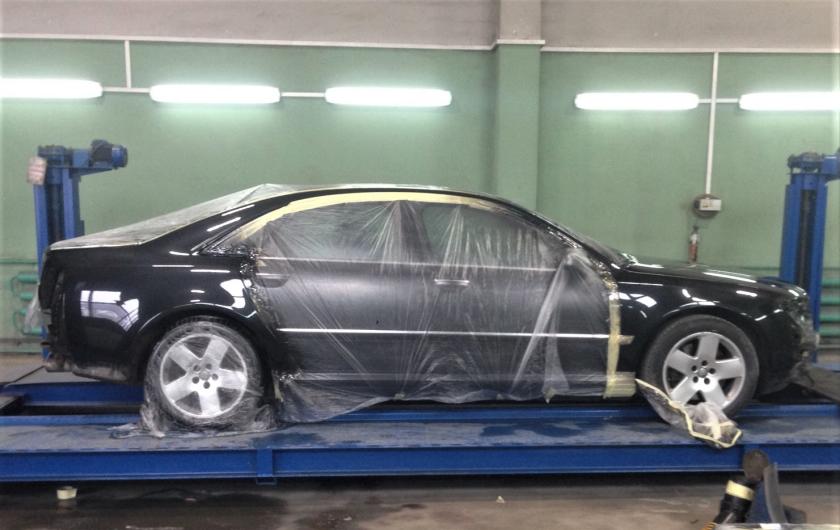 Покраска Ауди А8