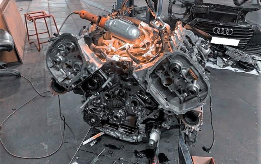 Замена цепи ГРМ ауди А7