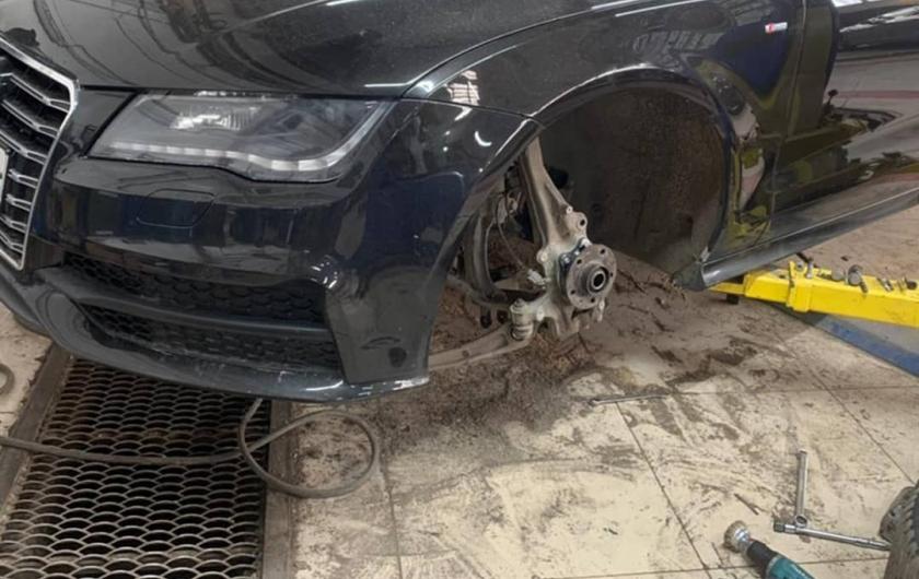 Замена ступичного подшипника Ауди А7