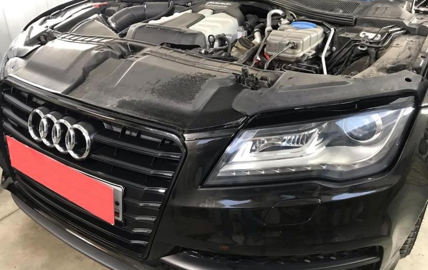 Ауди А7 в сервисе на обслуживании