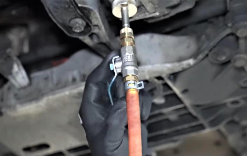 Замена масла в ДСГ Ауди А1