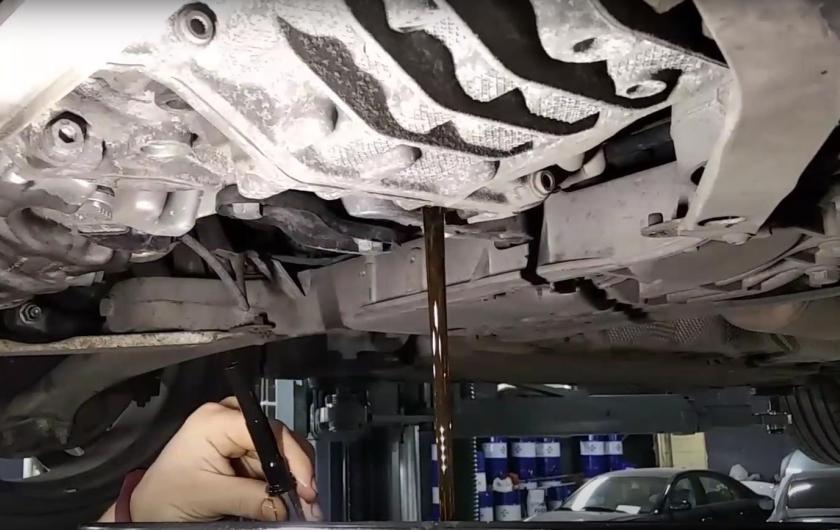 Замена масла ДСГ Ауди ТТ