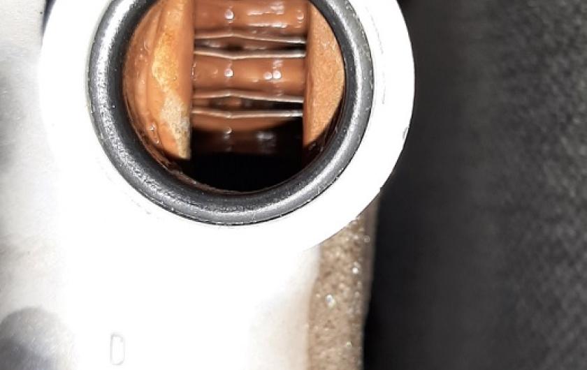 Засоренный радиатор печки Ауди Q5