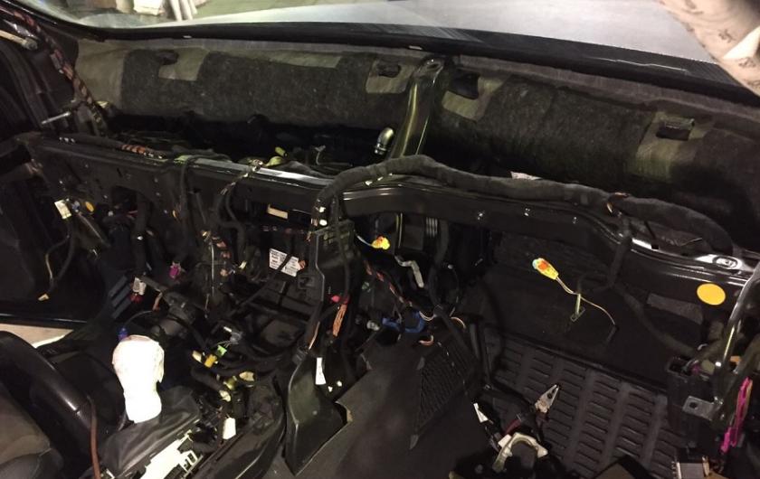 Замена радиатора печки Ауди Q5