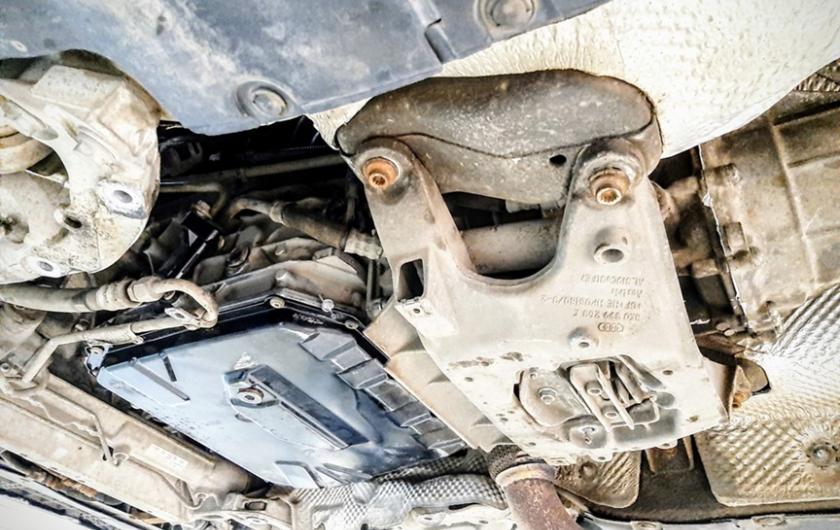 Осмотр АКПП Ауди Q7