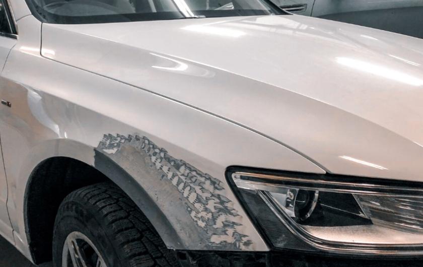 Подготовка к покраске Ауди Q5