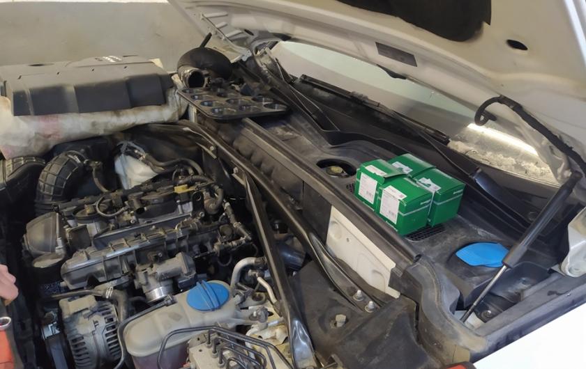 Подготовка к ремонту по замене форсунок