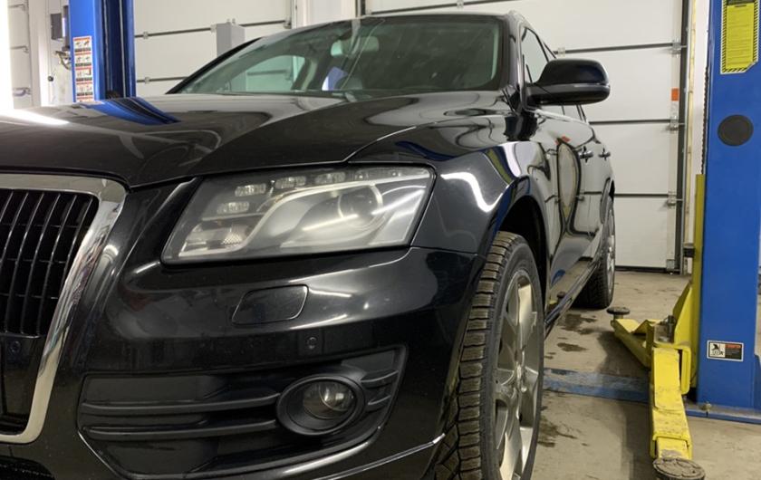 Подготовка Ауди Q5 к ремонту