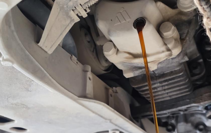 Замена масла в редукторе Ауди Q3