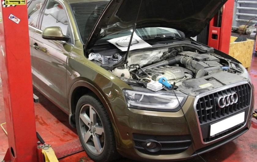 Ауди Q3 готовится к замене жидкостного насоса