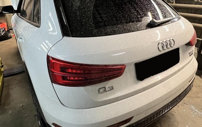 Ауди Q3 в процессе замены топливного насоса