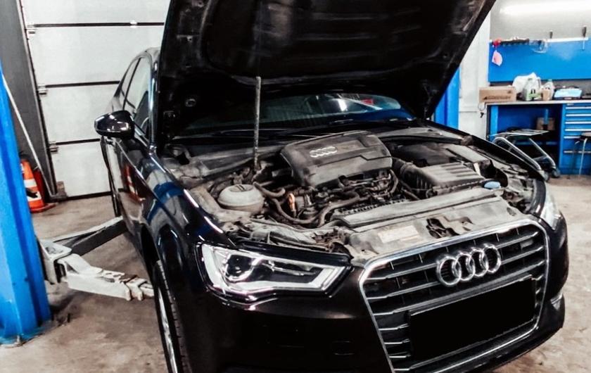 Ауди А3 готовится к ремонту мехатроника