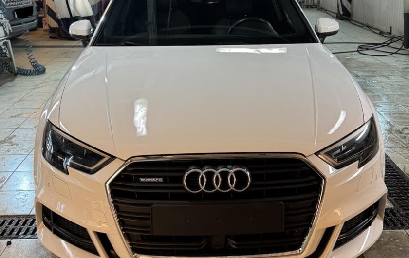 Ауди А3 после ремонта приборной панели