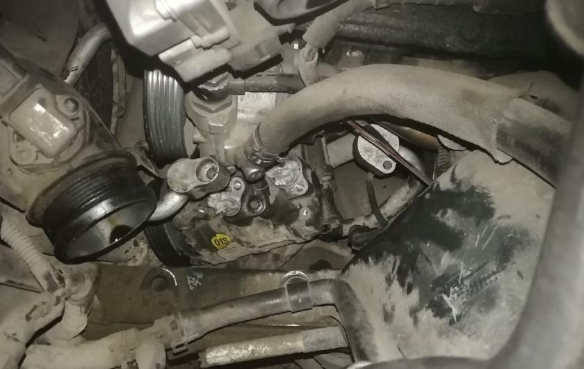 Замена компрессора кондиционера Ауди Q7