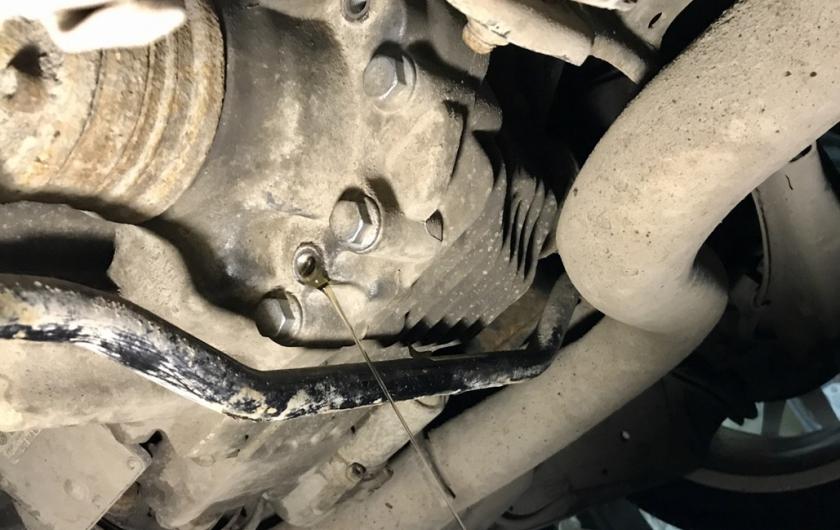 Замена масла в редукторе Ауди А3