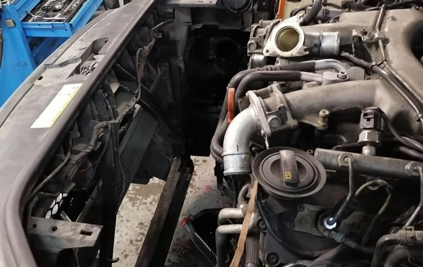 Замена радиатора кондиционера Ауди Q7