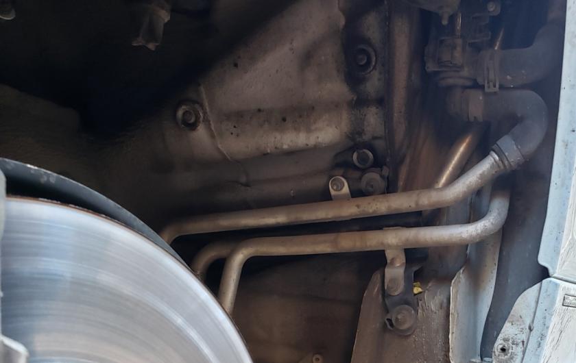 Замена радиатора печки - доступ к трубкам через арку