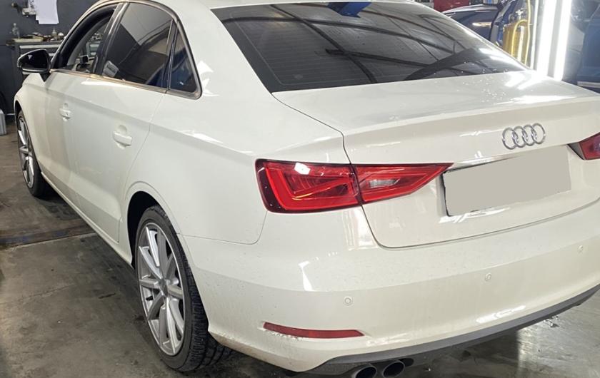 Ауди А3 готовится к замене рулевой рейки