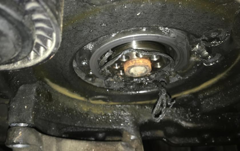 Замена переднего сальника коленвала Ауди А6