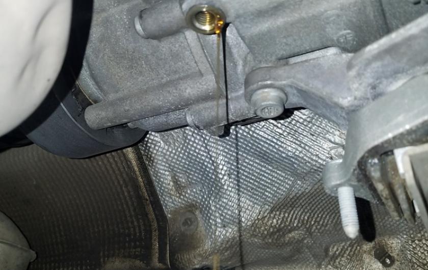 Замена масла в раздатке Ауди А4