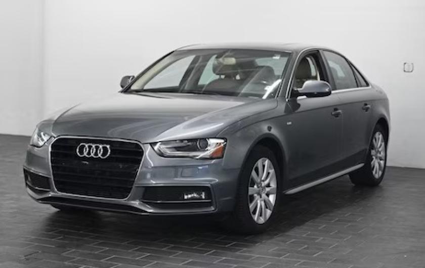 Ауди А4 в автотехцентре после замены компрессора кондиционера