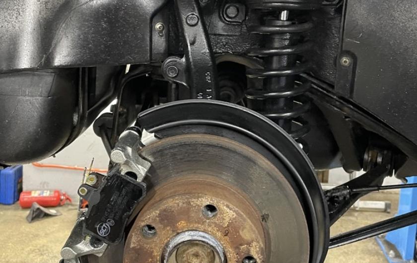 Замена суппорта Ауди А4