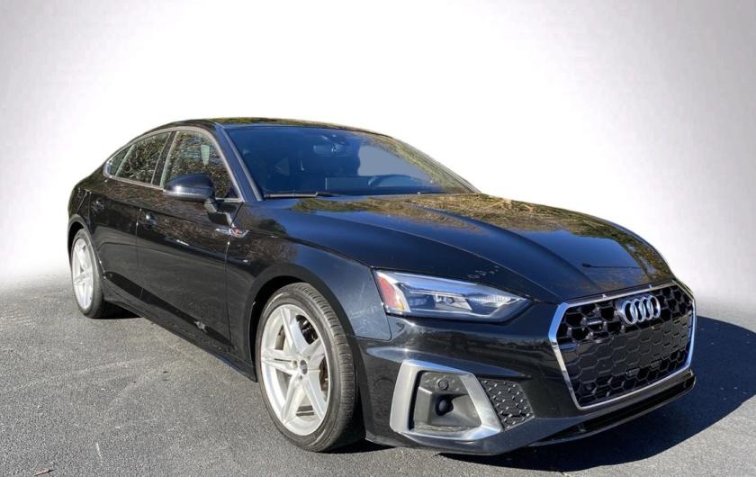 Ауди А5 после замены пружин в автотехцентре