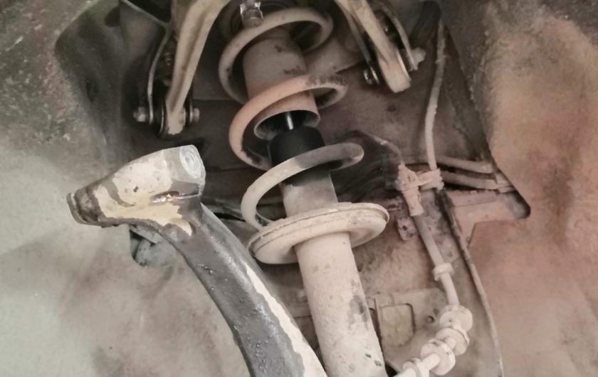 Замена пружин Ауди А5