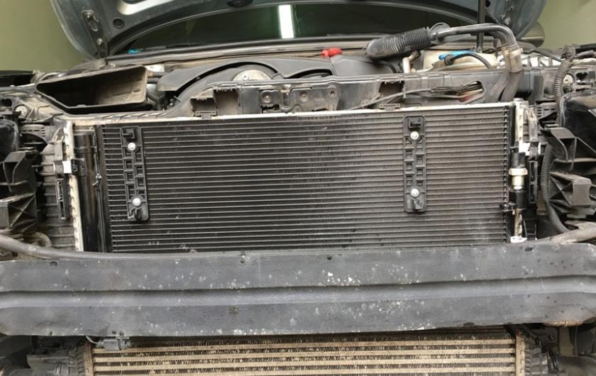 Замена радиатора кондиционера Ауди А5