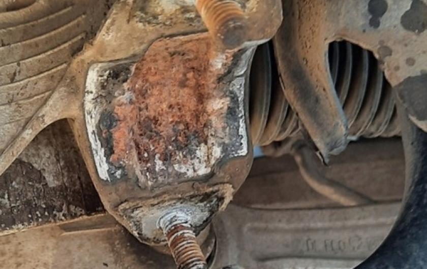 Замена втулок стабилизатора Ауди А5