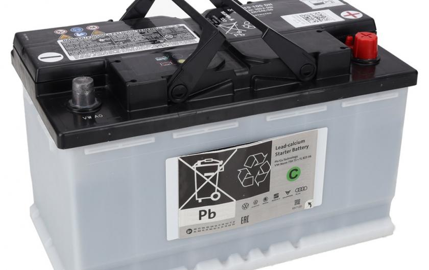 Новая аккумуляторная батарея VAG