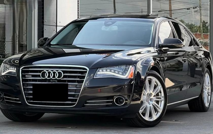 Ауди А8 после замены ремня ГРМ в автотехцентре