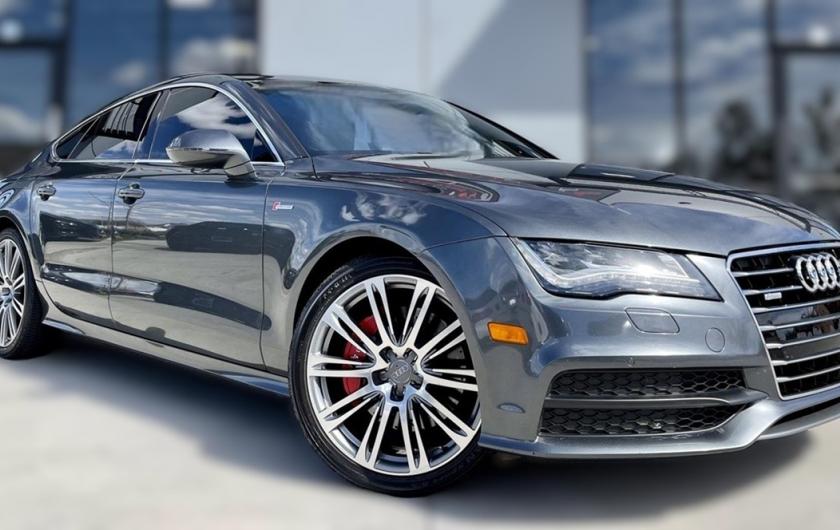 Ауди А7 после ремонта ДСГ в автотехцентре