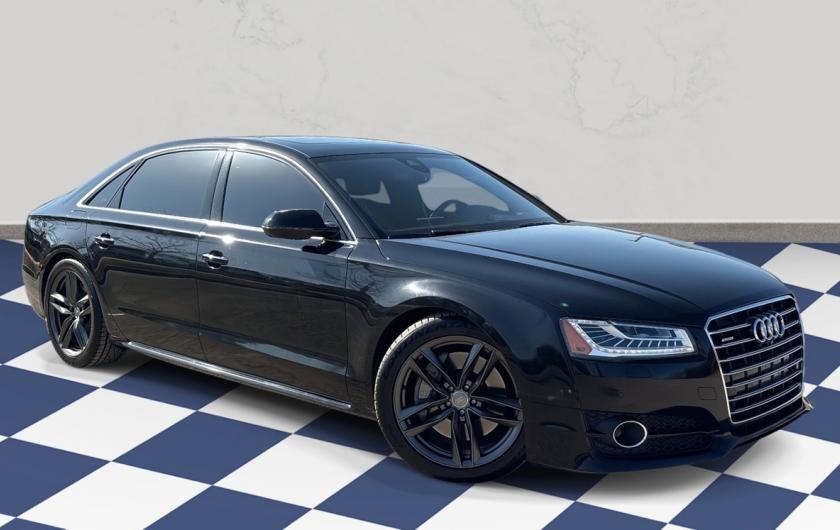 Ауди А8 после замены форсунок в автотехцентре