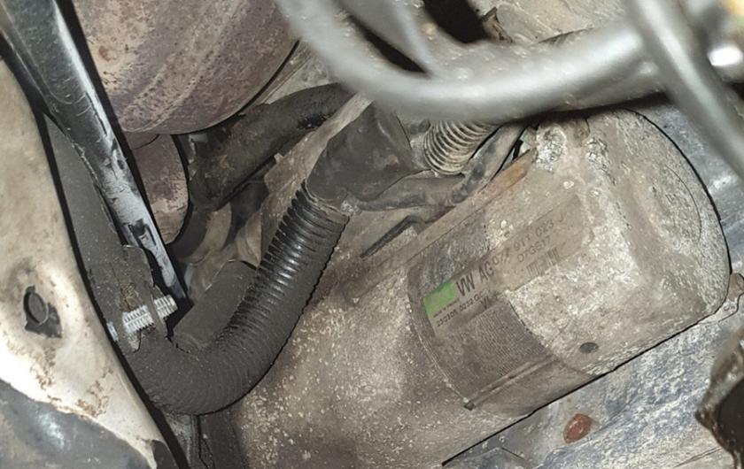 Замена стартера Ауди А8