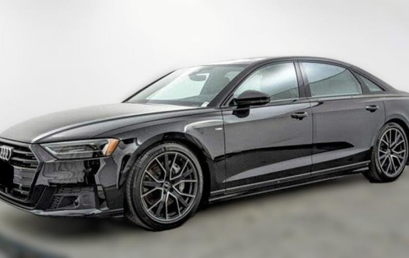 Ауди А8 после замены свечей зажигания в автотехцентре