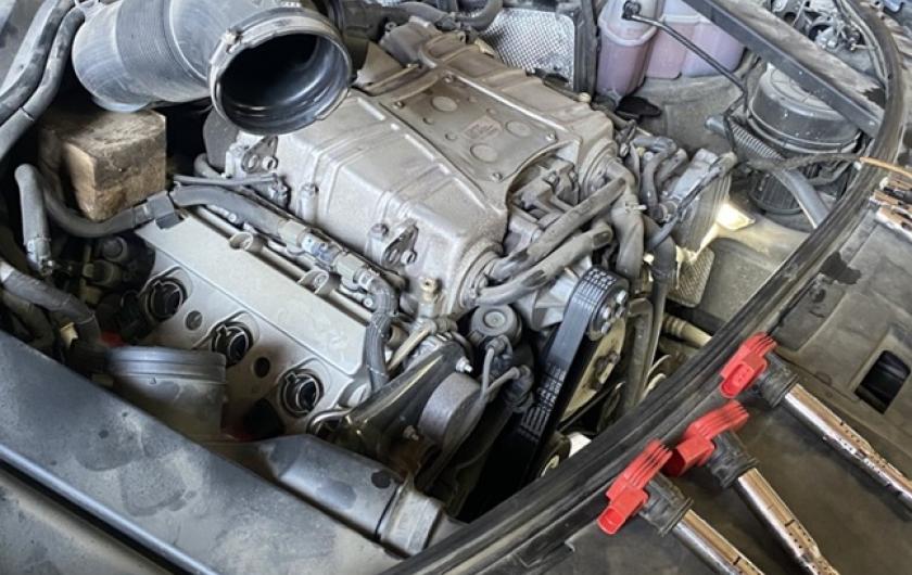 Замена свечей зажигания Ауди А8