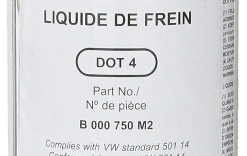 Оригинальная тормозная жидкость