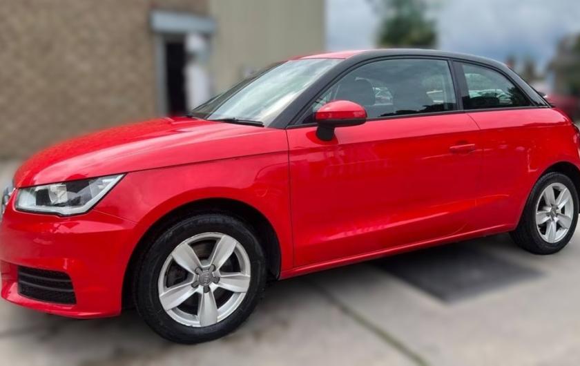 Ауди А1 после промывки радиатора в автотехцентре