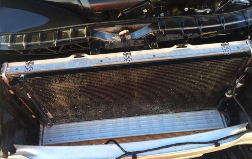 Промывка радиатора Ауди А7