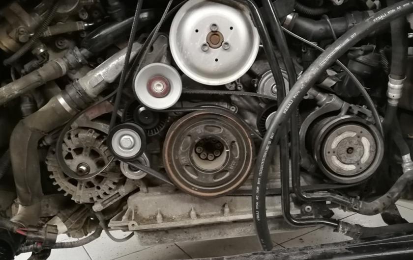 Замена генератора Ауди А7